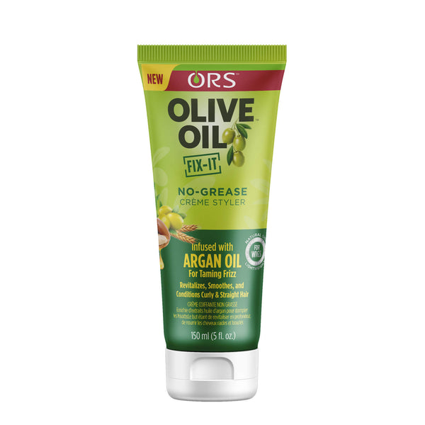 ORS Olive Oil Fix-It Wave & Curl Reviving Creme Styler for Wigs & Weaves Defines Curly Hairstyles 5 Oz