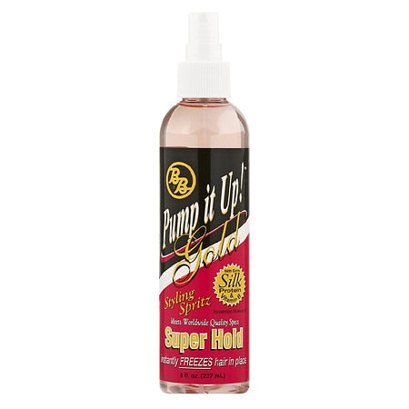 BB Pump It up Styling Spritz, Gold Super Hold - 8 Fl Oz