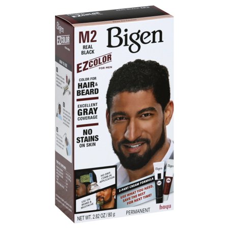 BIGEN Hoyu Ezcolor for Men, Real Black M2