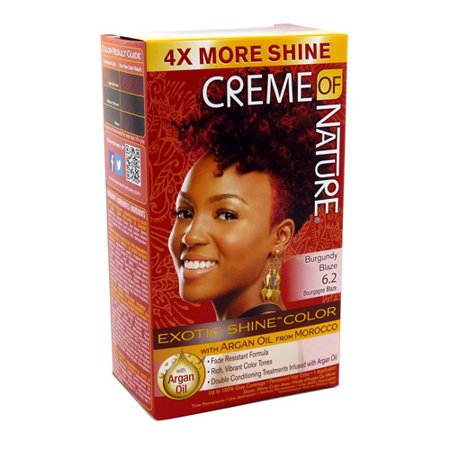 Creme of Nature - Exotic Shine Color 6.2 Burgundy Blaze