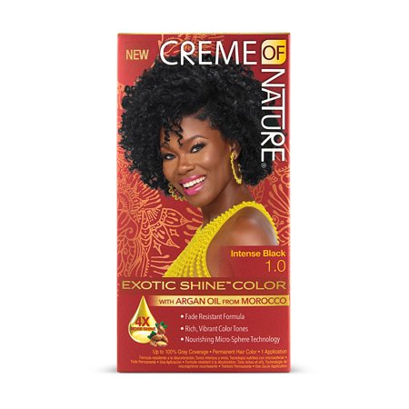 Creme of Nature Exotic Shine Colour Intense Black 1.0