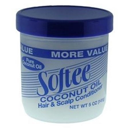 Softee Coconut Oil Hair & Scalp Conditioner 5 Oz