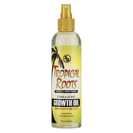 Tropical Roots 8 Fl. Oz. Almond & Castor Growth Oil