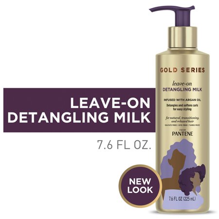 Pantene Gold Series Leave-on Detangling Milk 7.6 Fl Oz