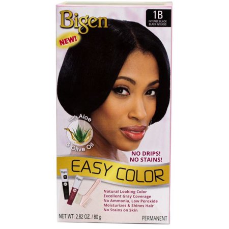 Bigen Easy Women Permanent Hair Color Intense Black 1B 2.82 Oz