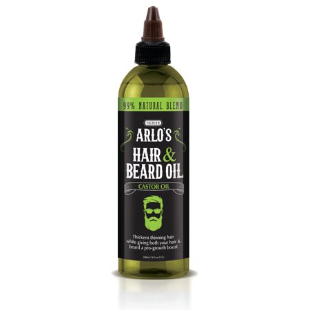 Arlo's Hair and Beard Oil with Castor Oil 8 Oz