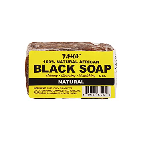 aha African Black Soap Bar 5oz