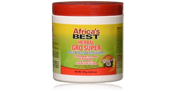 Africa S Best - Herbal Gro Super Hair Scalp Conditioner 7.5 oz