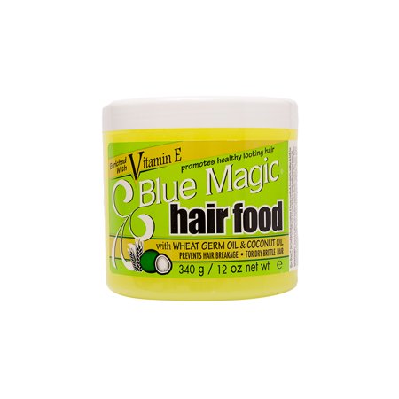 Blue Magic Hair Food with Wheat Germ Oil & Coconut Oil 12 Oz