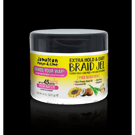 Jamaican Mango Lime - Extra Hold Easy Braid Jel 8 oz