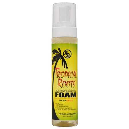 Bronner Brothers Tropical Roots Sculpting Foam 8.5 Oz.