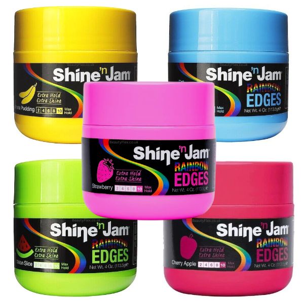 SHINE N JAM RAINBOW EDGES 4 OZ