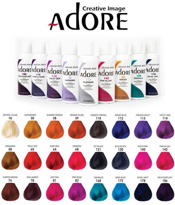 Adore Semi-Permanent Hair Color 4 Oz