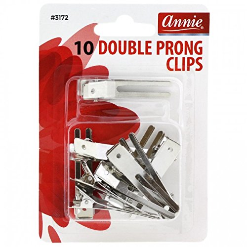 ANNIE DOUBLE PRONG CLIPS 80 PCS