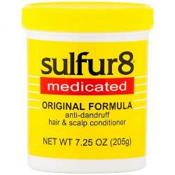 Sulfur8 Medicated Anti-Dandruff Hair and Scalp Conditioner Original Formula, 7.25 oz