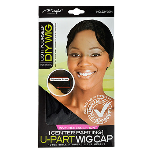 CENTER PARTING U PART WIG CAP DIY | MAGIC