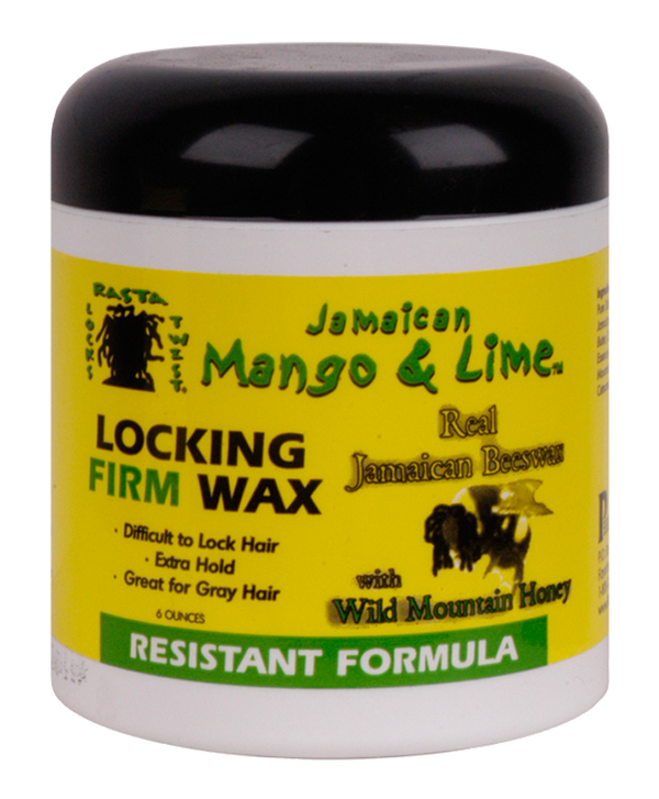 Jamaican Mango & Lime Locking Firm Hair Styling Wax 6 Oz