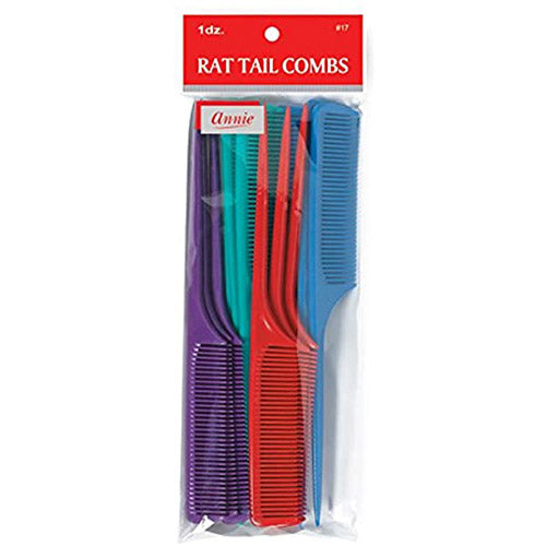 RAT TAIL COMBS 12PCS | ANNIE