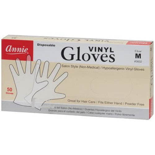 LATEX GLOVES LIGHTLY POWDERED 50 PCS | ANNIE