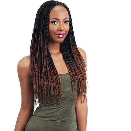 2X PRE-FEATHERED BOX BRAID 20" | FREETRESS BRAID