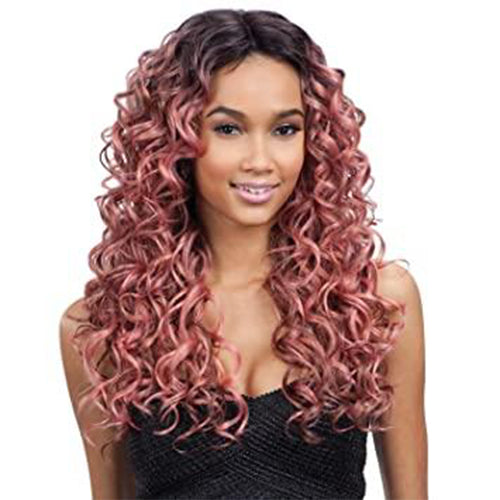 Synthetic lace front outlet wig freetress equal amerie