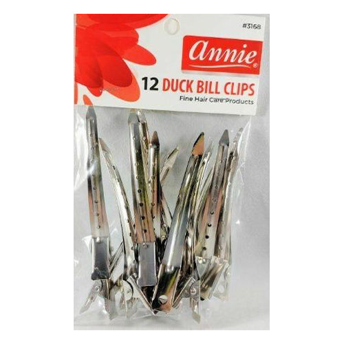 ANNIE DUCK BILL CLIPS 12PCS