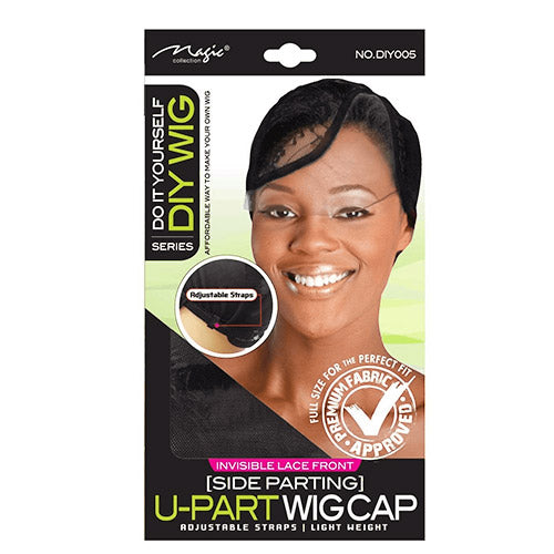 SIDE PARTING U PART WIG CAP DIY | MAGIC